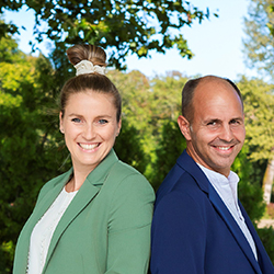 Nika Basic und Martin Figge